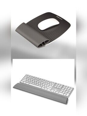 I-Spire Series Wrist Rocker Mouse Pad & Keyboard Rest Bundle